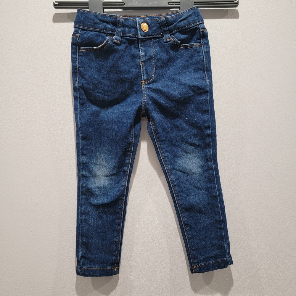 Denim&Co Classic Blue Skinny Jeans Sz 2-3 Years